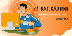 taikhoangiare.vn cai dat cau hinh web len vps hosting cpanel 1 website