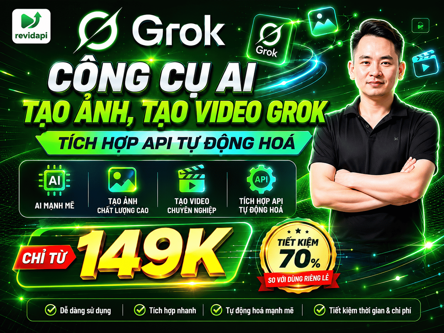 cong cu ai grok công cụ ai tạo ảnh, taọ video grol